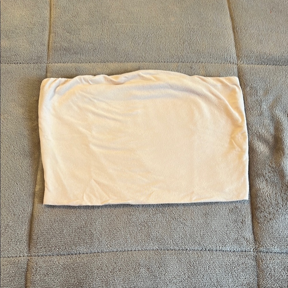 Beige Y2K Tube Top